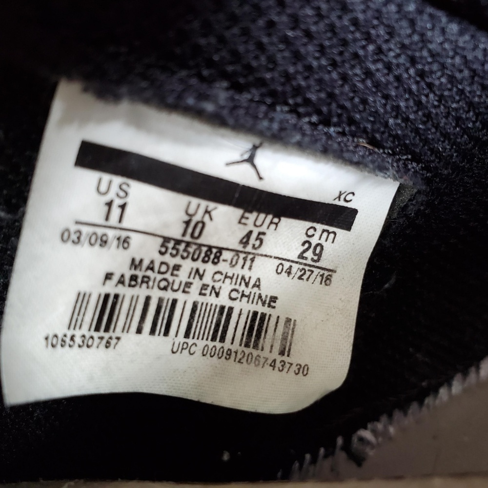 ***SOLD***Jordan 1 Retro Yin Yang Black OG Size 11 - Picture 7 of 8